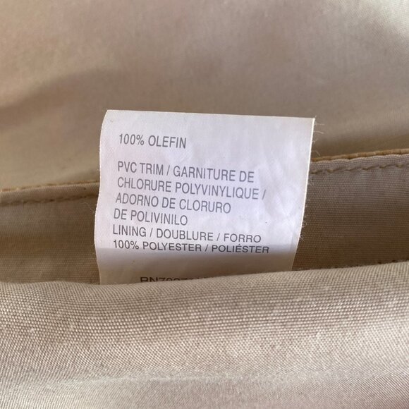 Liz Claiborne Black Tan Woven Wicker Straw Bag Shoulder Purse - Picture 12 of 15